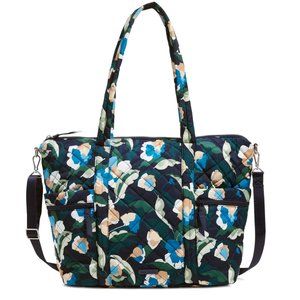 Vera Bradley Large Tote "immersed blooms"